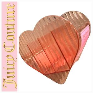 Juicy Couture Home 4-Section Heart-Shaped Makeup Brush Organizer